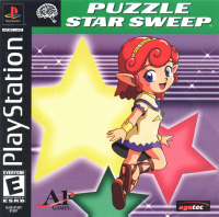 Puzzle Star Sweep Playstation  box art